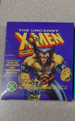 Factory 1992 Impel X - Men Box (wolverine)
