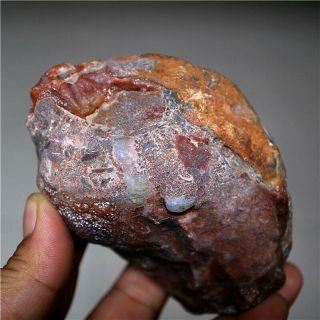 419g Tumbled Rough Gemstone Specimen Banded Agate Stone Collector Botswana