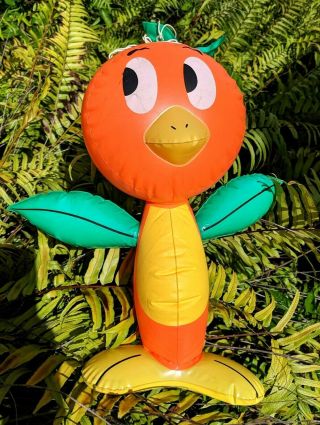 Walt Disney Productions Florida Orange Bird Inflatable Prop Blow Up Display