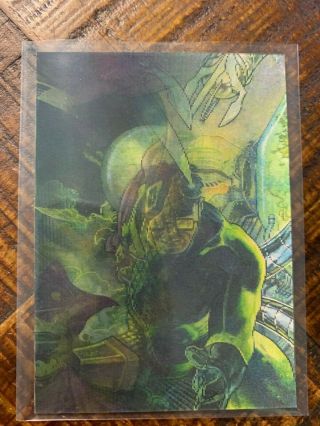 2018 Upper Deck Marvel Masterpieces Mirage Card 4 Of 9 Sinister 6