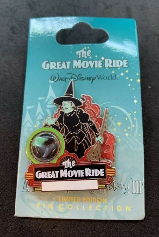Disney The Great Movie Ride A Piece Of Disney History Iii Wizard Of Oz Pin Flaw