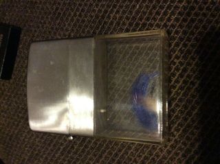 The Largest Vu Table Lighter With A Fishing Fly,  Rare