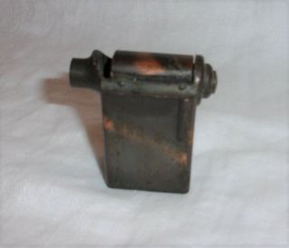 Vintage Military Negbaur Ny.  Metal Cannon Table Lighter