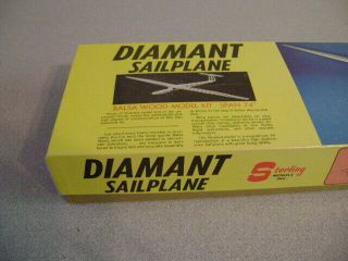 Diamant Sailplane Kit E3 Sterling Models Inc.  74 