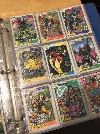 Marvel Trading Cards 1991 & 1992 - Avengers Before Endgame
