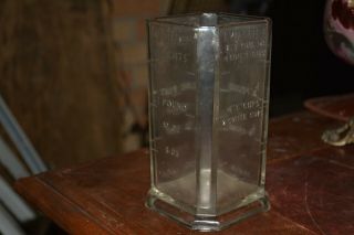 Vintage Silvers Glass Measuring Jar Quart Pint Lbs T Cups Coffee Cups Brooklyn