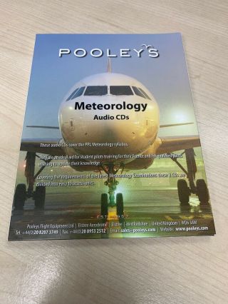 Pooleys Meteorology Audio Cds