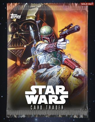 Star Wars Card Trader: Cti Illustrated Tier A Pack Art - Boba,  Vader.  Rare