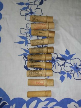 Vintage 10 Wooden Boye Needle Company Needle Holder