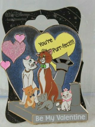 Disney Wdi Le Pin Cats Valentine 