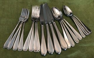 Set Of 20 Oneida Stainless Steel Flight Reliance 4 Dinner Forks 4 Teaspoons