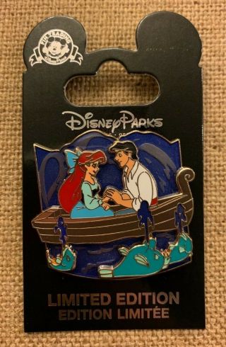 Dlr Little Mermaid Surprise Puzzle Pin 5 Ariel Kiss The Girl Le 1000 Disneyland
