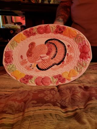 Oval turkey platter 2