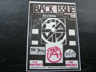 Back Issue Punk Fanzine No 1 - 80 Crass The Wall Raincoats Chelsea Adam & Ants