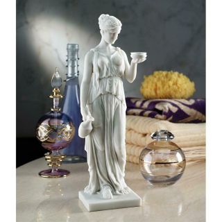 Design Toscano Hebe The Goddess Of Youth Bonded Marble Resin Statue