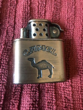 Vintage Camel Zippo Lighter Brass
