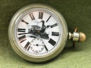 Vinatage Antique Elgin Railroad Railways Pocket Watch