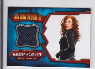 Upper Deck Iron Man 2 Memorabilia Relic Costume Card Imc - 3 Natasha Romanoff