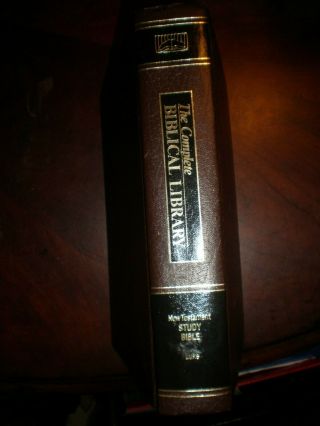 The Complete Biblical Library Testament Study Bible Luke Copyright 1988