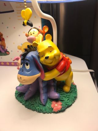 Disney Winnie The Pooh And Friends Baby Nursery Lamp Shade Tigger Piglet Eeyore 5