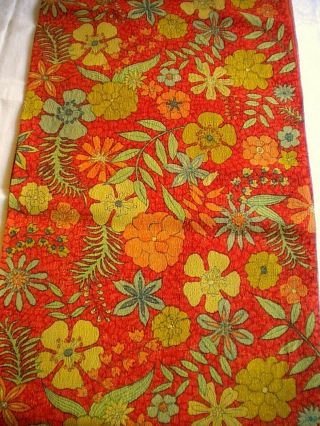 f - 475 vintage silk kimono fabric - floral - 13 