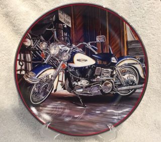 Harley Davidson 1968 Electra Glide Motorcycle Franklin Plate