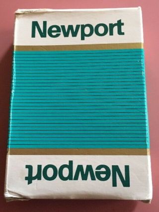 Newport Lorillard Cigarette Vintage Playing Cards