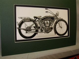 1915 Iver Johnson Model 15 - 7 Usa Motorcycle Exhibit From Automotive Museum