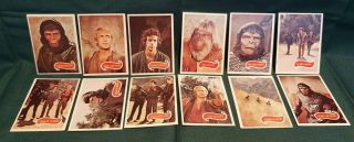 Planet Of The Apes 1975 Tv Show - Topps Complete Trading Card Set