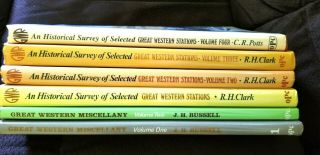 An Historical Survey Of Selected Great Western Stations Volumes 1 - 4