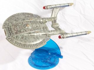 Vintage Star Trek Uss Enterprise Nx - 01 - Art Asylum Starship Desk Model