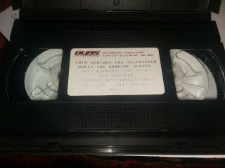 Buffy The Vampire Slayer The Wish VHS Promo / Screener 12/1/98 Air Version 3