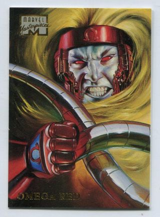 1996 Marvel Masterpieces 31 Omega Red (set Break) Additional