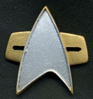 Star Trek Voyager / 1st Contact Communicator Comm Badge