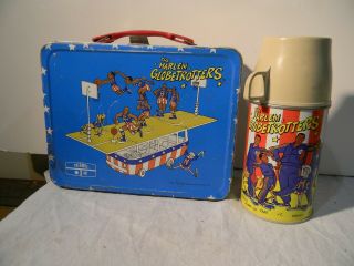 1971 The Harlem Globetrotters Lunchbox & Thermos All