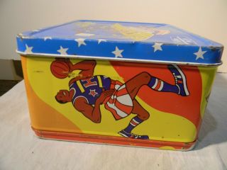 1971 THE HARLEM GLOBETROTTERS LUNCHBOX & THERMOS ALL 4