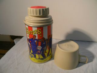 1971 THE HARLEM GLOBETROTTERS LUNCHBOX & THERMOS ALL 8
