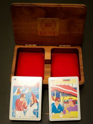 Double Deck Playing Cards KENT 