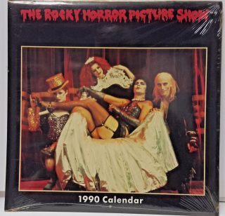 1990 The Rocky Horror Picture Show Calendar - 12 " X 12 " -