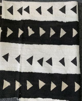 Black &white Mud Cloth