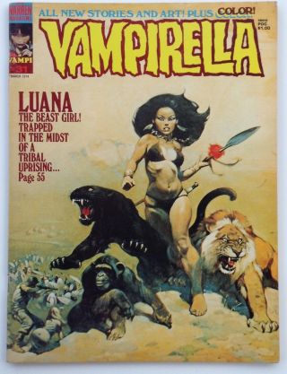 Vampirella,  No.  31,  Monster Magazines,  Comic Books,  Horror Magazines.
