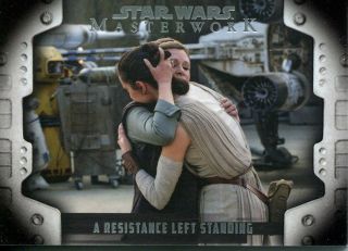 Star Wars Masterwork 2017 Complete 10 Card Chase Set Evolution Of Rebel Allaince 2
