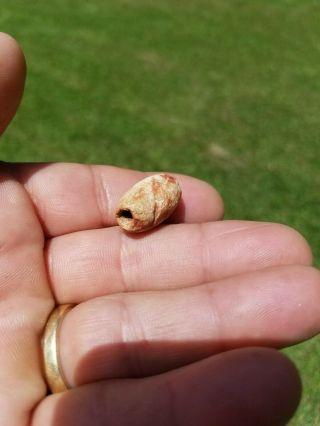 Arrowhead - Louisiana Biconically Drilled Poverty Point Bead - Authentic