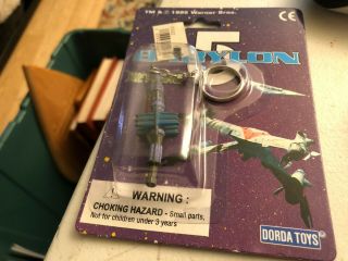 Babylon 5 Space Station Keychain 1995 Jms Warner Bros Dorda Toys