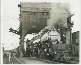 9cc726 Rp 1940s? Union Pacific Railroad 4 - 8 - 8 - 4 Locomotive 4000