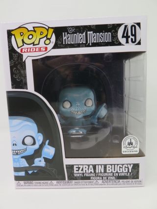 Funko Pop Rides Ezra Doom Buggy Haunted Mansion Disney Parks Exclusive Ghost