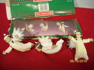 House Of Lloyd Christmas Around The World 3 Angels Ornaments