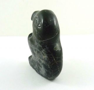 Vintage Canada Aboriginal Inuit Signed & Numbered Soapstone Carving 5