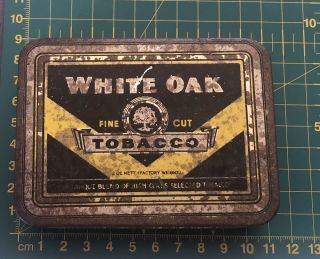 White Oak Fine Cut 2oz Tobacco Tin Michelides Perth Australia 4