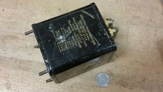 Dual 2.  5 V 8 A Filament Transformer F/ Old Vintage Ham Radio Tube Audio Amp